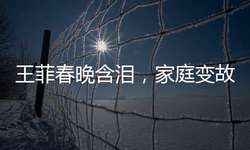 王菲春晚含淚，家庭變故引發(fā)關(guān)注，父母與哥哥均已離世