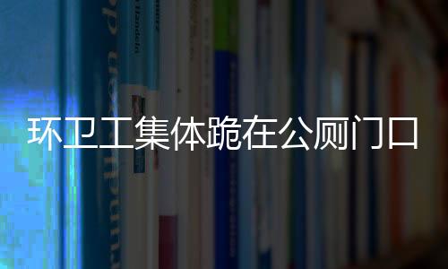 環(huán)衛(wèi)工集體跪在公廁門口？官方回應(yīng)