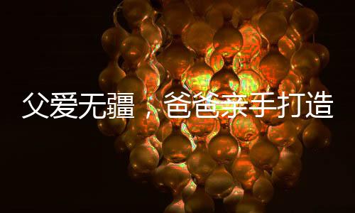 父愛無疆，爸爸親手打造學(xué)步神器助娃成長