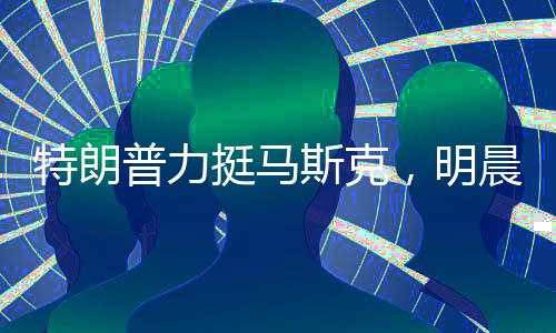 特朗普力挺馬斯克，明晨計(jì)劃購(gòu)買特斯拉——科技巨頭的新篇章