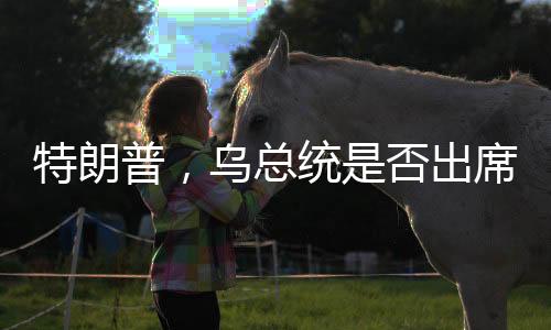 特朗普，烏總統(tǒng)是否出席和談不重要