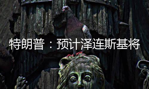 特朗普：預(yù)計(jì)澤連斯基將與美國(guó)簽署礦產(chǎn)協(xié)議