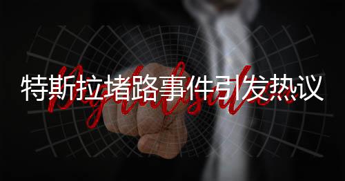 特斯拉堵路事件引發(fā)熱議，警方回應未進行罰款處理