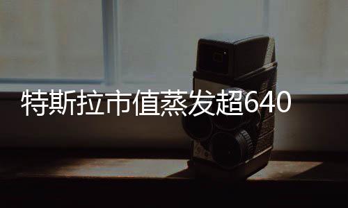 特斯拉市值蒸發(fā)超6400億，投資者信心大受考驗
