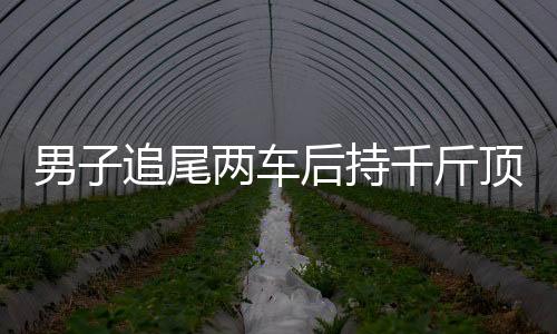 男子追尾兩車后持千斤頂砸車事件紀(jì)實(shí)
