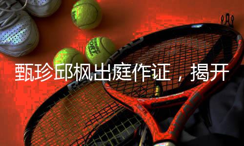 甄珍邱楓出庭作證，揭開兇手真面目——庭審實錄揭秘案件內(nèi)幕