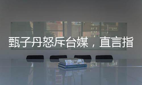 甄子丹怒斥臺(tái)媒，直言指責(zé)背后的真相與反思