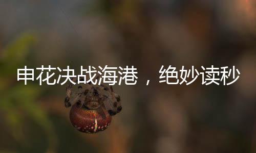 申花決戰(zhàn)海港，絕妙讀秒絕殺上演勝利頌歌