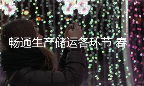 暢通生產(chǎn)儲運(yùn)各環(huán)節(jié) 春節(jié)前蔬菜市場供應(yīng)足價(jià)格穩(wěn)