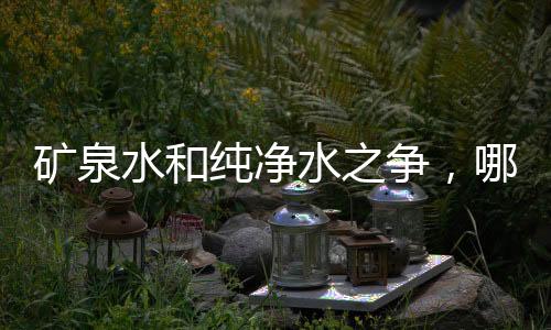 礦泉水和純凈水之爭(zhēng)，哪個(gè)更健康？