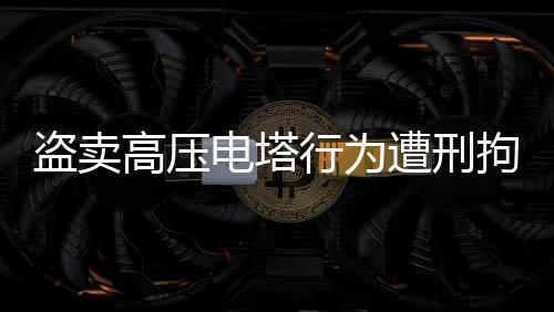盜賣高壓電塔行為遭刑拘，一起涉及公共安全的社會(huì)事件