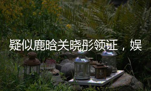 疑似鹿晗關(guān)曉彤領(lǐng)證，娛樂(lè)圈再掀熱議浪潮