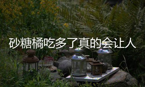 砂糖橘吃多了真的會讓人變成小黃人嗎？解密水果糖分影響下的真相