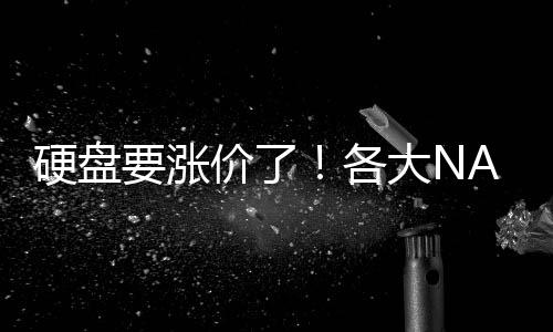硬盤要漲價(jià)了！各大NAND廠商今年都要減產(chǎn)：緩解供需穩(wěn)定價(jià)格