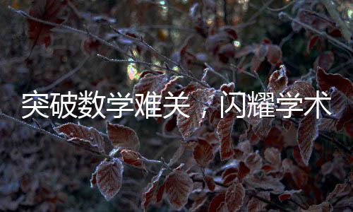 突破數(shù)學(xué)難關(guān)，閃耀學(xué)術(shù)殿堂——記90后女?dāng)?shù)學(xué)家王虹的輝煌成就