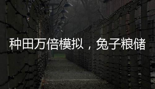 種田萬倍模擬，兔子糧儲成第一
