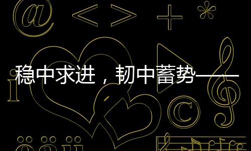 穩(wěn)中求進，韌中蓄勢——時代前行的堅實步伐
