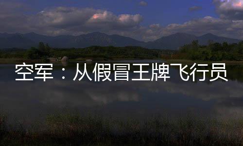 空軍：從假冒王牌飛行員開始崛起