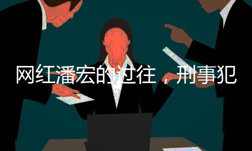 網(wǎng)紅潘宏的過往，刑事犯罪記錄揭秘