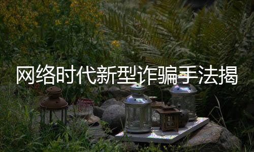 網(wǎng)絡(luò)時代新型詐騙手法揭秘，千萬資產(chǎn)被騙打賞七千萬揭秘新聞文章