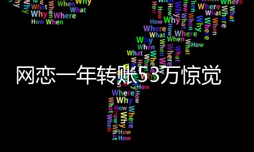 網(wǎng)戀一年轉(zhuǎn)賬53萬驚覺女方原是親表妹，虛假還是真相的背后故事？
