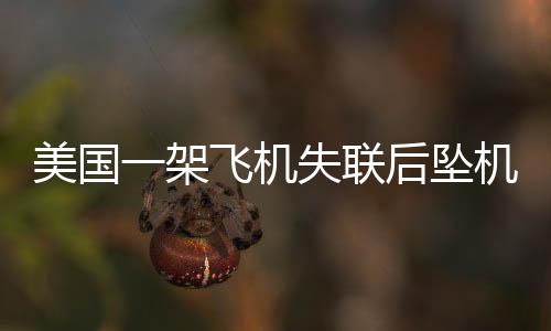 美國一架飛機(jī)失聯(lián)后墜機(jī)，造成十人遇難，慘痛事故揭秘