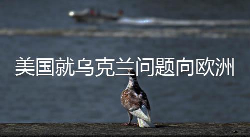 美國就烏克蘭問題向歐洲盟友發(fā)問卷，尋求共識與戰(zhàn)略協(xié)同