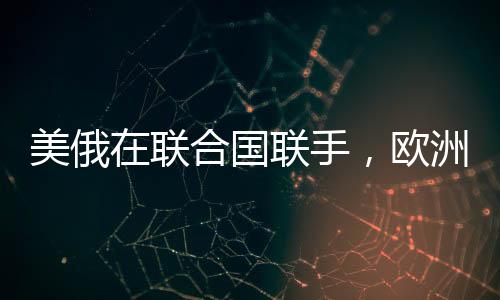 美俄在聯(lián)合國聯(lián)手，歐洲如何應(yīng)對挑戰(zhàn)？