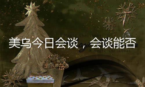 美烏今日會談，會談能否取得進(jìn)展？深度分析與解讀