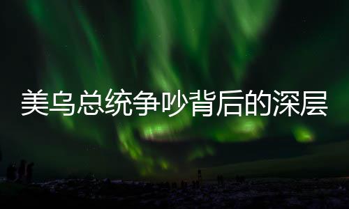 美烏總統(tǒng)爭吵背后的深層沖突，烏克蘭大使皺眉表情下的挑戰(zhàn)與對話場景觀察