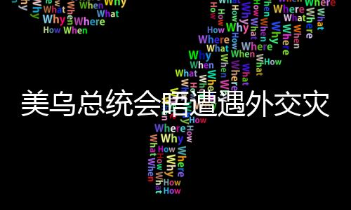 美烏總統(tǒng)會(huì)晤遭遇外交災(zāi)難，深層原因與影響分析