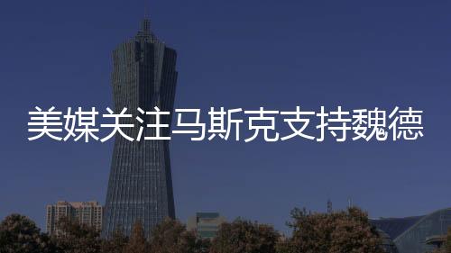 美媒關(guān)注馬斯克支持魏德?tīng)枺瑺?zhēng)議背后的真相究竟如何？