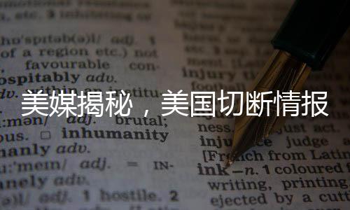 美媒揭秘，美國切斷情報共享后歐洲各國爭相援助烏克蘭的新局面