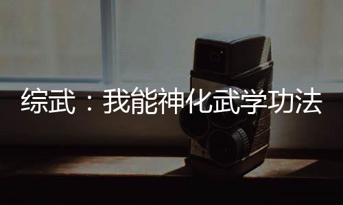 綜武：我能神化武學(xué)功法