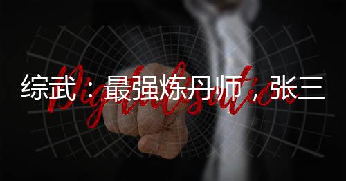 綜武：最強(qiáng)煉丹師，張三豐人麻了