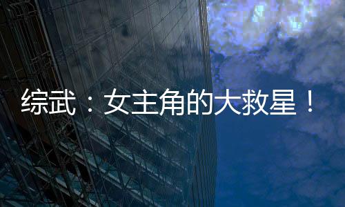 綜武：女主角的大救星！