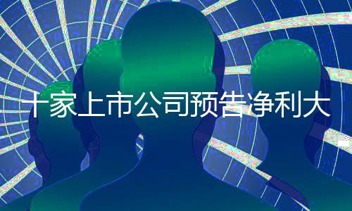 十家上市公司預(yù)告凈利大幅增長(zhǎng)，最高同比預(yù)增超五倍，釋放積極市場(chǎng)信號(hào)