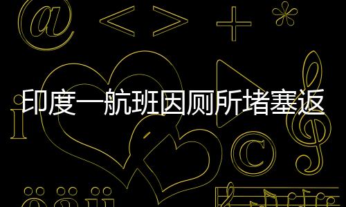 印度一航班因廁所堵塞返航，緊急返航背后的問題引發(fā)關(guān)注