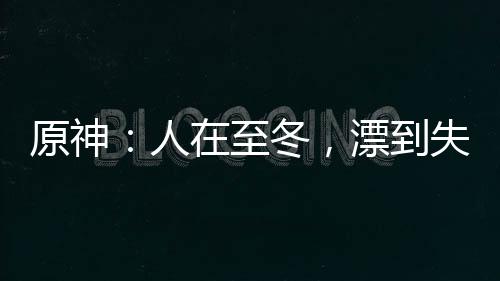 原神：人在至冬，漂到失聯(lián)！