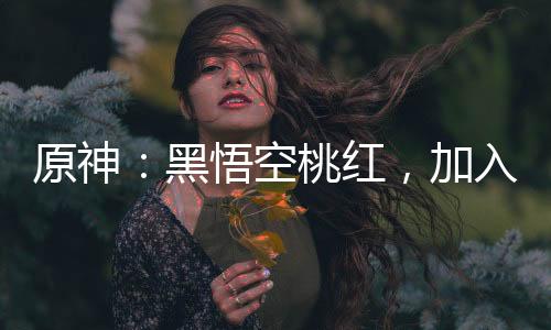 原神：黑悟空桃紅，加入聊天群
