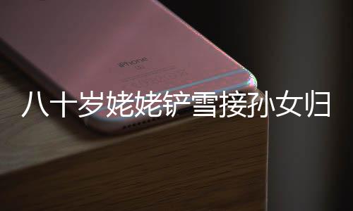 八十歲姥姥鏟雪接孫女歸，溫暖冬日里的感人瞬間