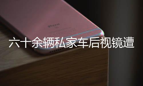 六十余輛私家車后視鏡遭破壞，引發(fā)社會關注