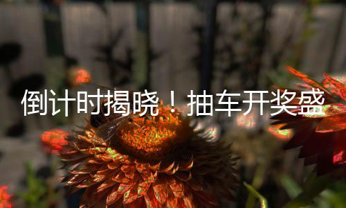 倒計(jì)時(shí)揭曉！抽車(chē)開(kāi)獎(jiǎng)盛宴盛大開(kāi)啟