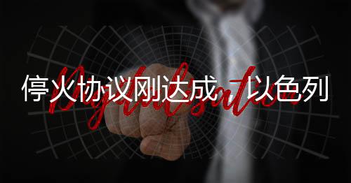 ?；饏f(xié)議剛達(dá)成，以色列軍隊再次轟炸加沙地帶