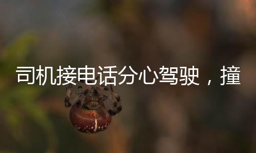 司機(jī)接電話分心駕駛，撞死老人悲劇發(fā)生