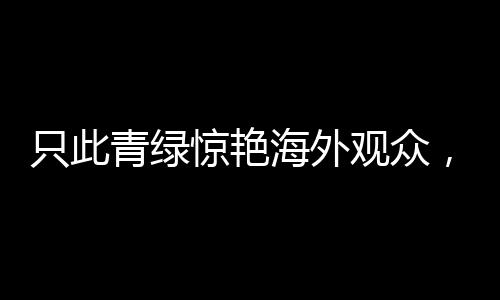 只此青綠驚艷海外觀眾，中國(guó)文化藝術(shù)的璀璨展現(xiàn)