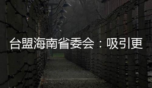 臺盟海南省委會：吸引更多臺胞“登陸”海南創(chuàng)業(yè)就業(yè)
