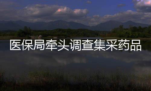 醫(yī)保局牽頭調(diào)查集采藥品質(zhì)量問(wèn)題，守護(hù)公眾健康權(quán)益