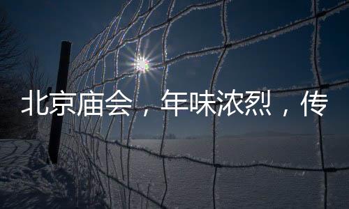 北京廟會，年味濃烈，傳統魅力盡顯