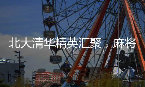 北大清華精英匯聚，麻將賽場(chǎng)奪冠榮耀——冠軍隊(duì)成員解析